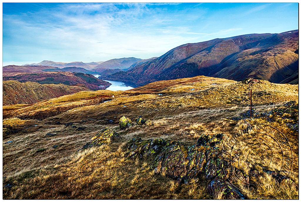 Thirlmere from Steel Fell, Cumbria